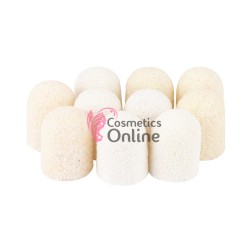 Cap de freza rotund, smirghel de pedichiura 10 bucati, CSM08 de 10mm cu granulatie 120